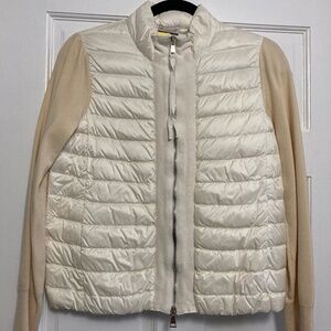 MONCLER Padded Woolen Cardigan Size Small